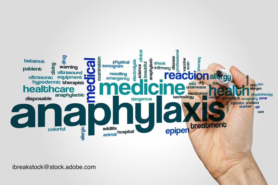 word map for anaphylaxis